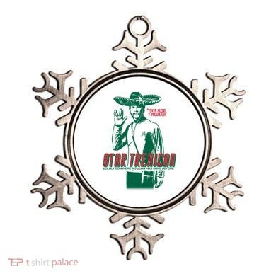 Star Trexican Funny Mexican Parody Prosperar Ornament