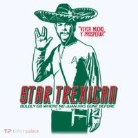 Star Trexican Funny Mexican Parody Prosperar Ornament thumb 1