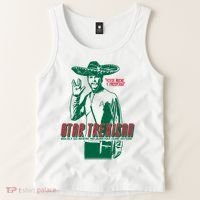 Star Trexican Funny Mexican Parody Prosperar Tank Top thumb 2