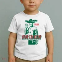 Star Trexican Funny Mexican Parody Prosperar Toddler T-Shirt thumb 2