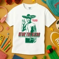 Star Trexican Funny Mexican Parody Prosperar Kids T-Shirt thumb 3