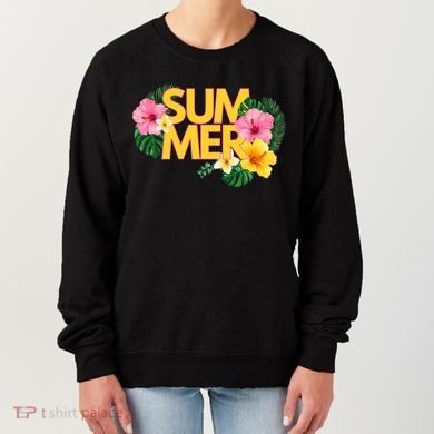 Summer Tropical Floral Women's Sweatshirt