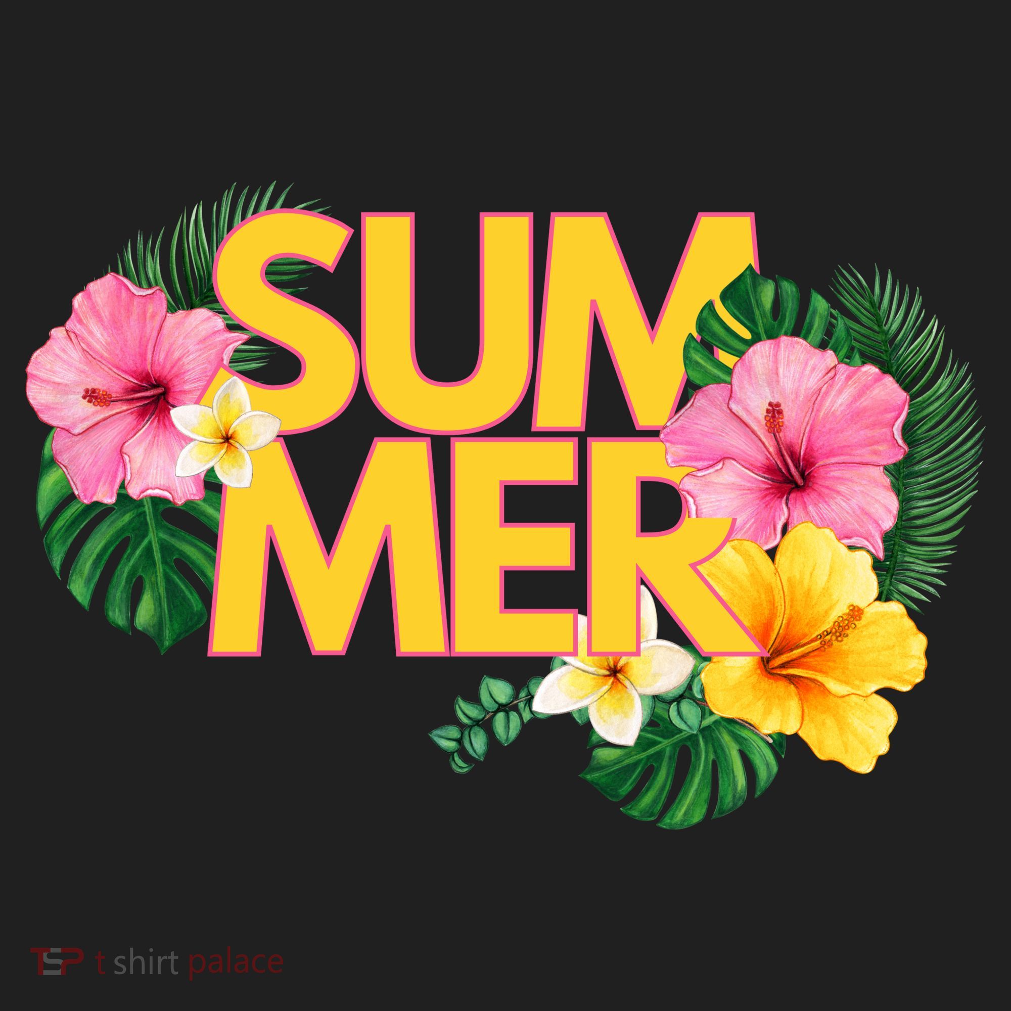 Summer Tropical Floral Women's Sweatshirt