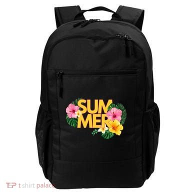 Summer Tropical Floral Backpack