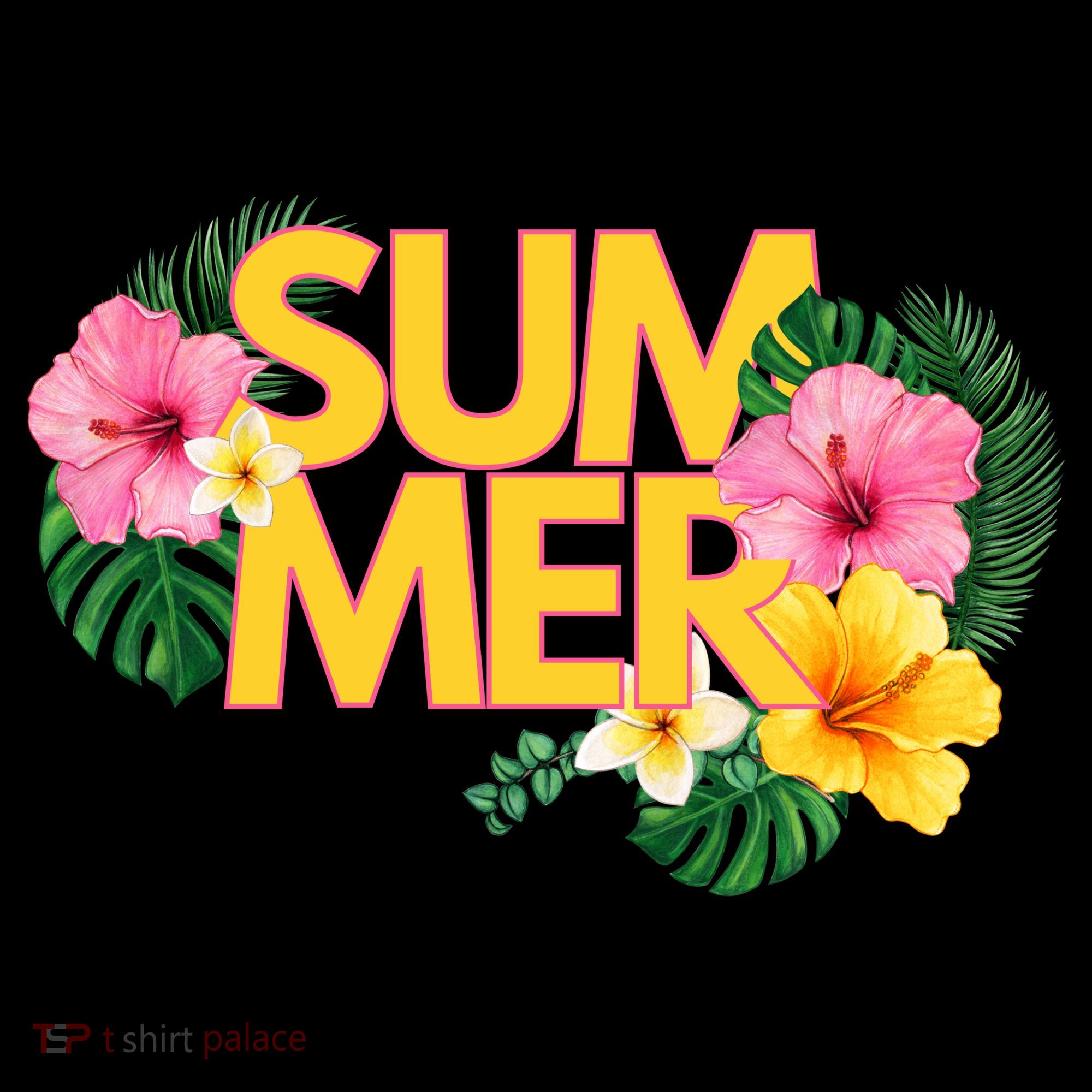 Summer Tropical Floral Backpack