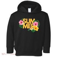 Summer Tropical Floral Toddler Hoodie thumb 0