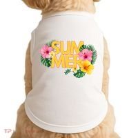 Summer Tropical Floral Doggie Tank thumb 0