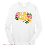 Summer Tropical Floral Long Sleeve Shirt thumb 0