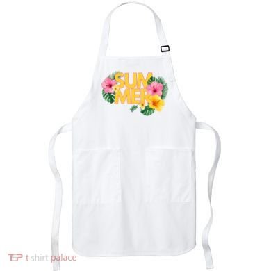 Summer Tropical Floral Apron