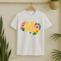 Summer Tropical Floral T-Shirt thumb 2
