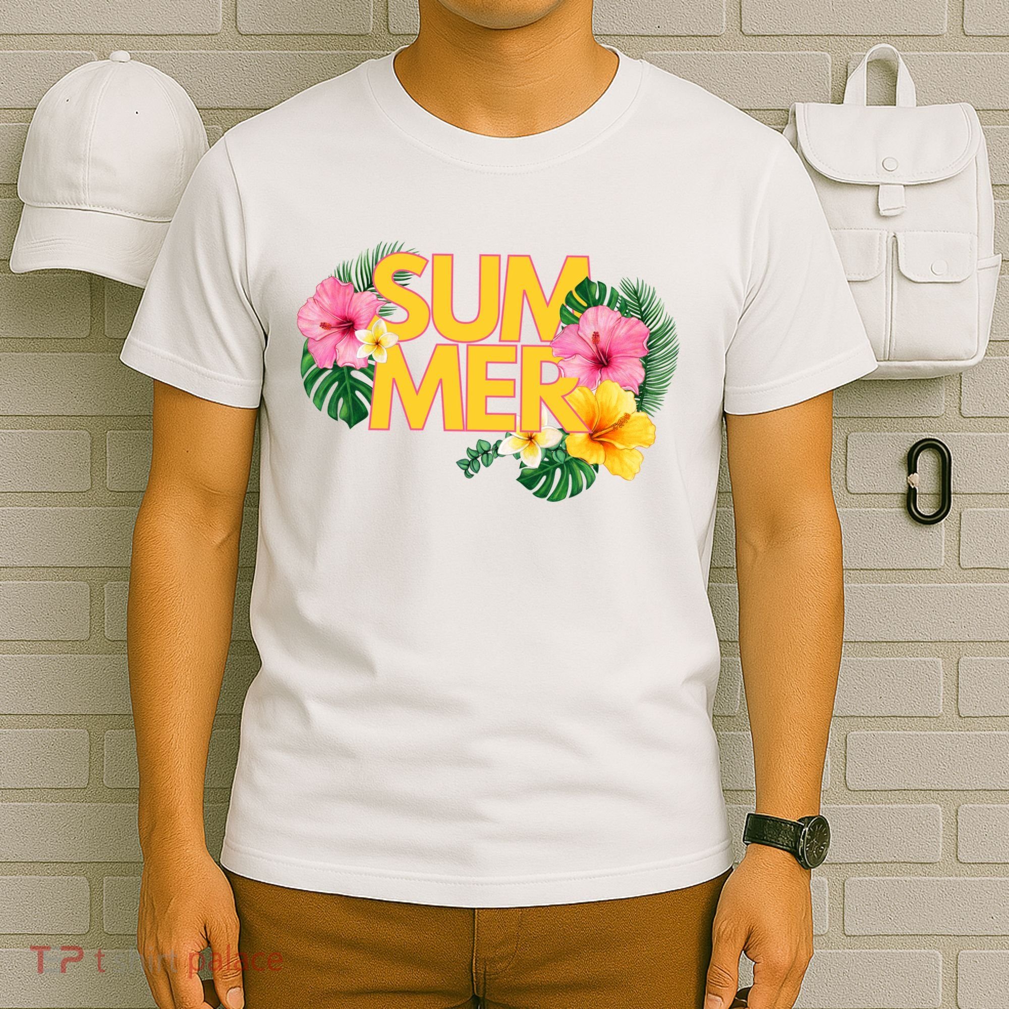 Summer Tropical Floral T-Shirt