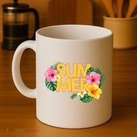 Summer Tropical Floral Coffee Mug thumb 4