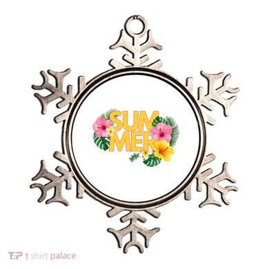 Summer Tropical Floral Ornament
