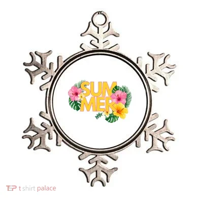 Summer Tropical Floral Ornament