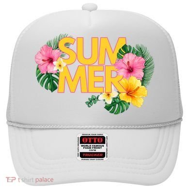 Summer Tropical Floral Hat