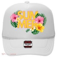 Summer Tropical Floral Hat thumb 0
