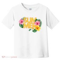 Summer Tropical Floral Toddler T-Shirt thumb 0