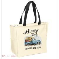 Sunflower Truck Farm Always Stay Humble And Kind Tote Bag thumb 2