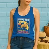 Save The Florida Panther Women's Tank Top thumb 2