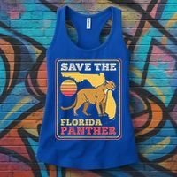 Save The Florida Panther Women's Tank Top thumb 3