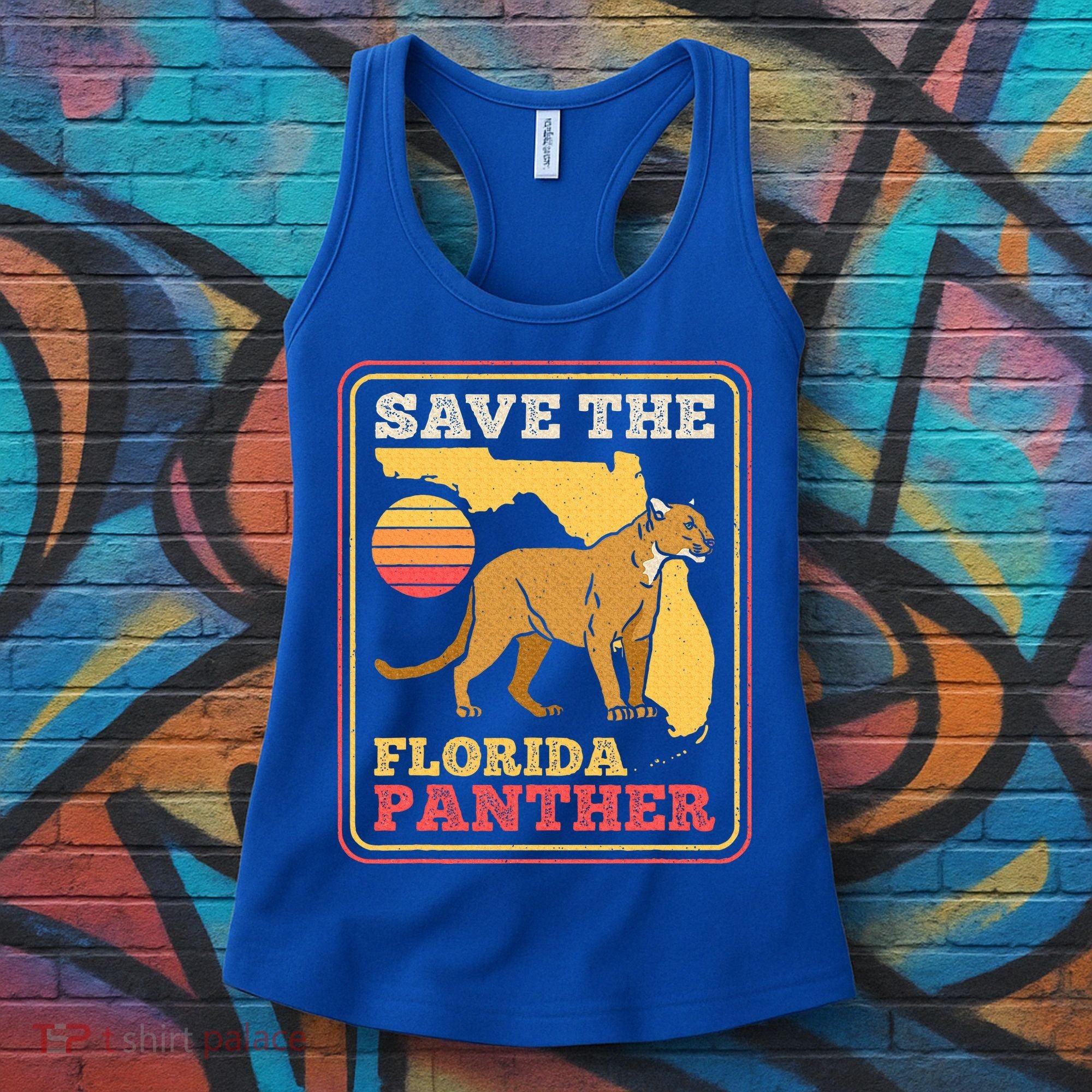 Save The Florida Panther Women's Tank Top