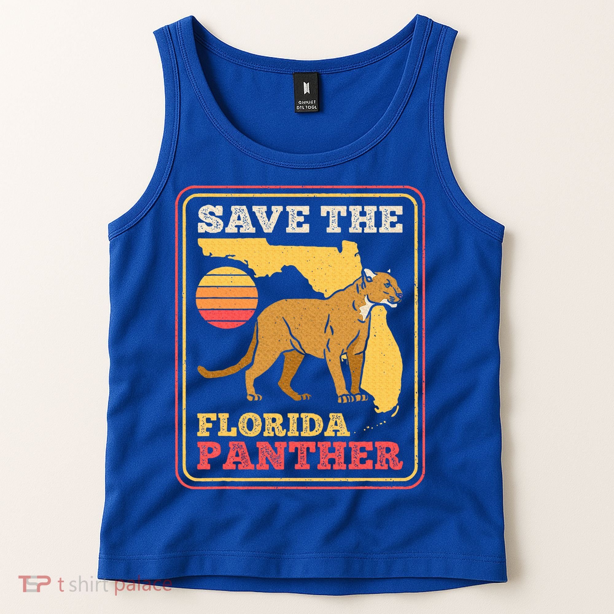 Save The Florida Panther Tank Top