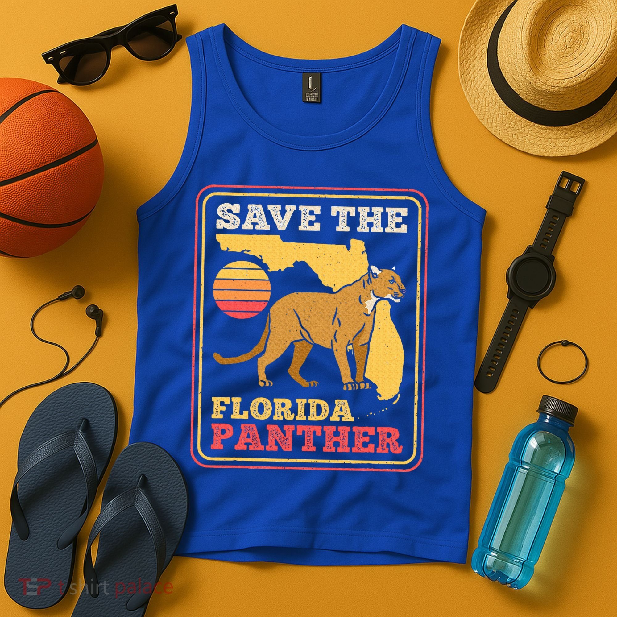 Save The Florida Panther Tank Top