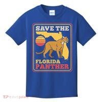 Save The Florida Panther Kids T-Shirt thumb 0