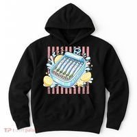 Sardines Tinned Fish Retro Striped Kawaki Anime Hoodie thumb 0