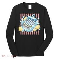 Sardines Tinned Fish Retro Striped Kawaki Anime Long Sleeve Shirt thumb 0
