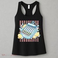 Sardines Tinned Fish Retro Striped Kawaki Anime Women's Tank Top thumb 3