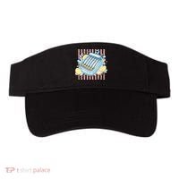 Sardines Tinned Fish Retro Striped Kawaki Anime Visor thumb 0