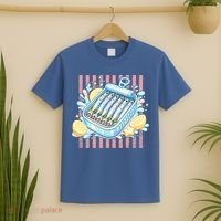 Sardines Tinned Fish Retro Striped Kawaki Anime T-Shirt thumb 2