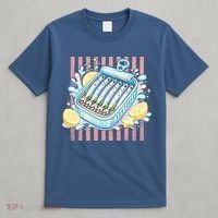 Sardines Tinned Fish Retro Striped Kawaki Anime T-Shirt thumb 4