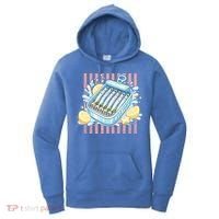 Sardines Tinned Fish Retro Striped Kawaki Anime Women's Hoodie thumb 0
