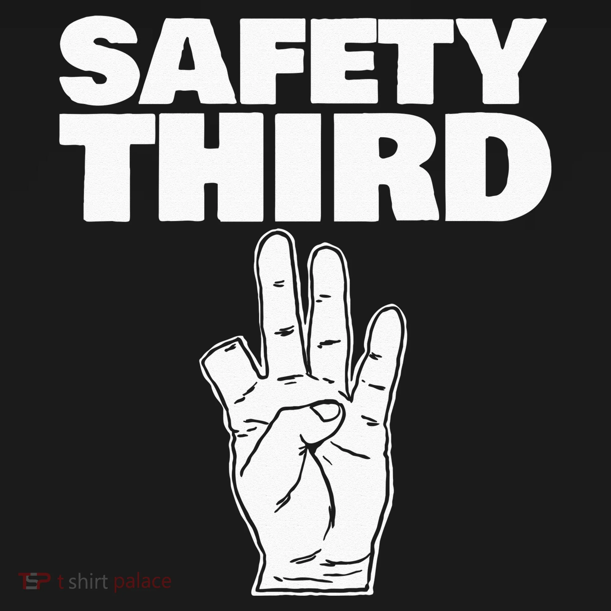 Safety Third Funny Missing Finger Safety Third Doggie Tank