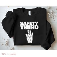 Safety Third Funny Missing Finger Safety Third Sweatshirt thumb 2