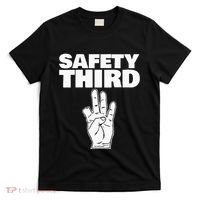 Safety Third Funny Missing Finger Safety Third T-Shirt thumb 0