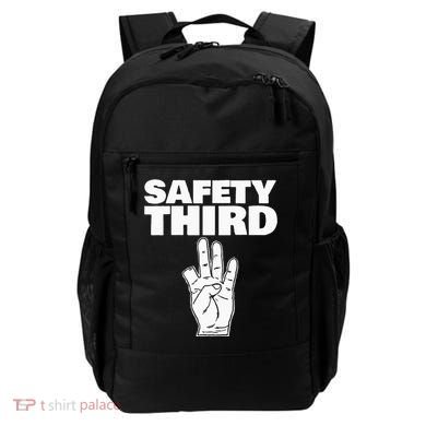 Safety Third Funny Missing Finger Safety Third Backpack