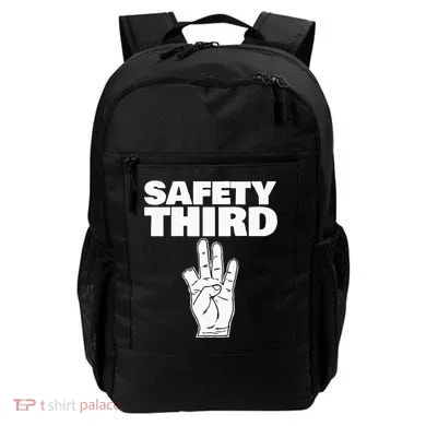 Safety Third Funny Missing Finger Safety Third Backpack