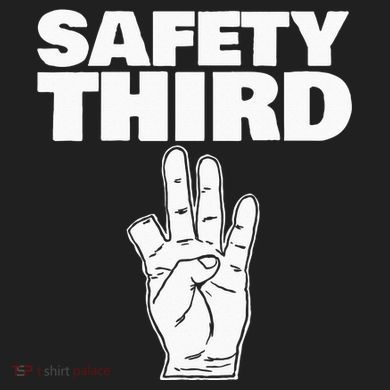 Safety Third Funny Missing Finger Safety Third V.I.T. Fleece Crew Sweatshirt