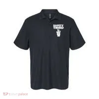 Safety Third Funny Missing Finger Safety Third Polo thumb 0