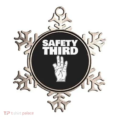Safety Third Funny Missing Finger Safety Third Ornament
