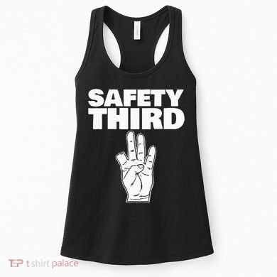 Safety Third Funny Missing Finger Safety Third Women's Tank Top