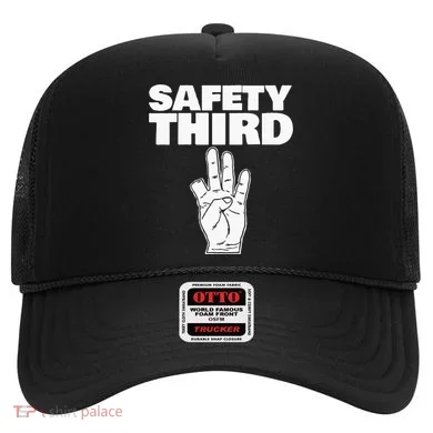 Safety Third Funny Missing Finger Safety Third Hat