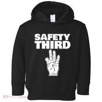 Safety Third Funny Missing Finger Safety Third Toddler Hoodie thumb 0