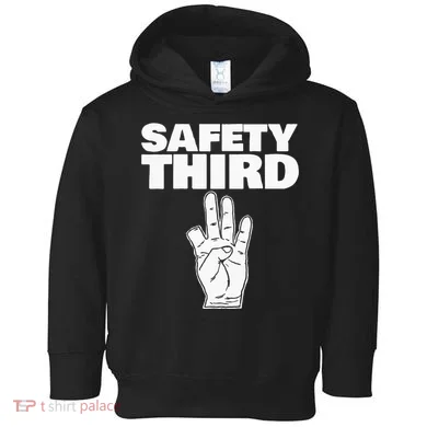 Safety Third Funny Missing Finger Safety Third Toddler Hoodie