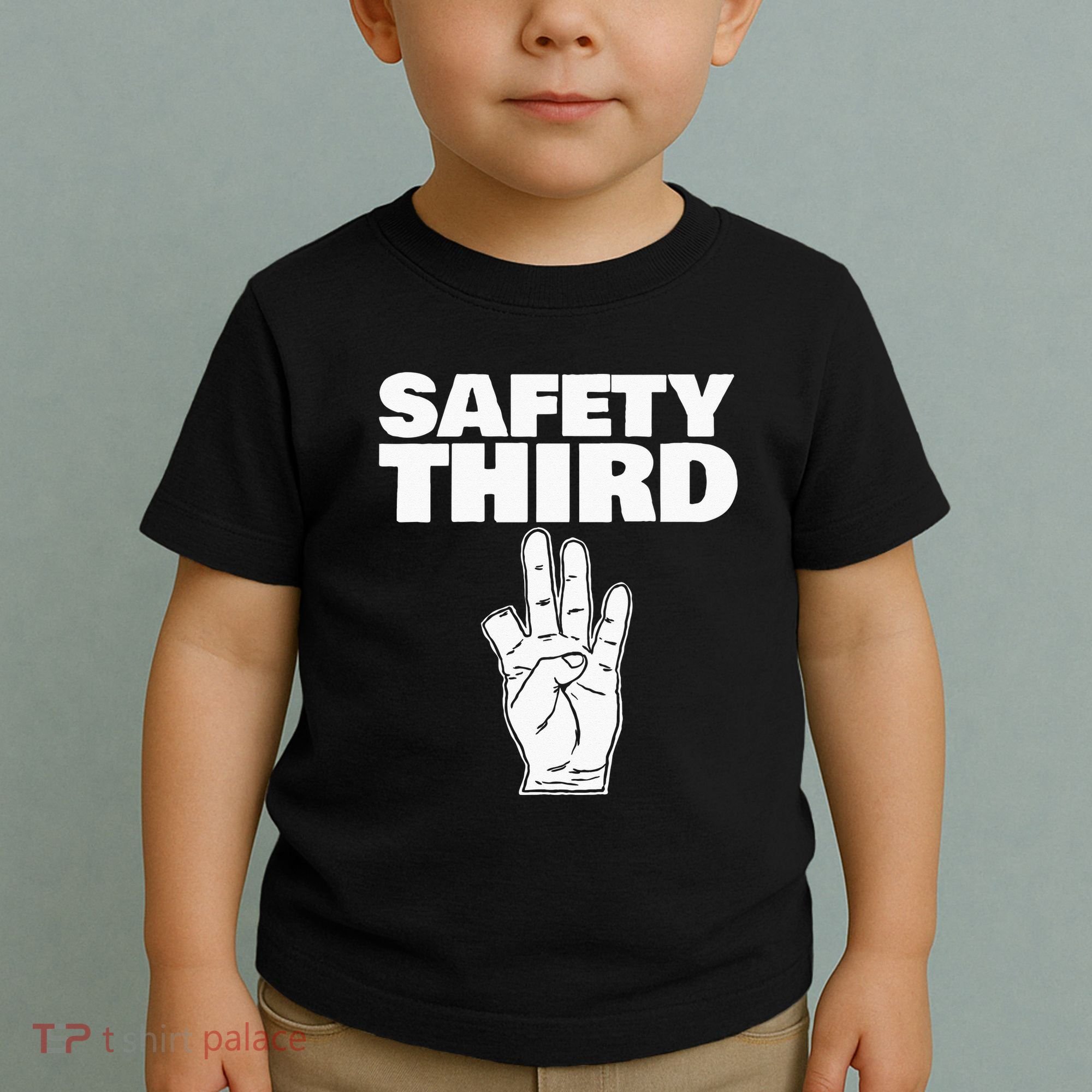 Safety Third Funny Missing Finger Safety Third Toddler T-Shirt