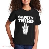 Safety Third Funny Missing Finger Safety Third Kids T-Shirt thumb 2