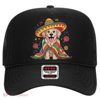 Sombrero Tacos Fiesta Pup Dog Lover Cinco De Mayo Funny Hat thumb 0